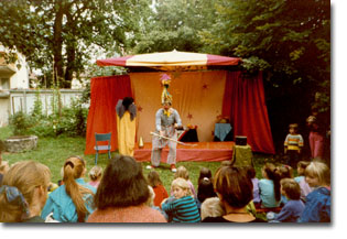 Zauberei mit Akki Maganaki